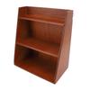 Desktop Sundries Organizer Vintage Multi Layer Wood Desktop Sundries Storage Shelf for Perfume Cosmetics