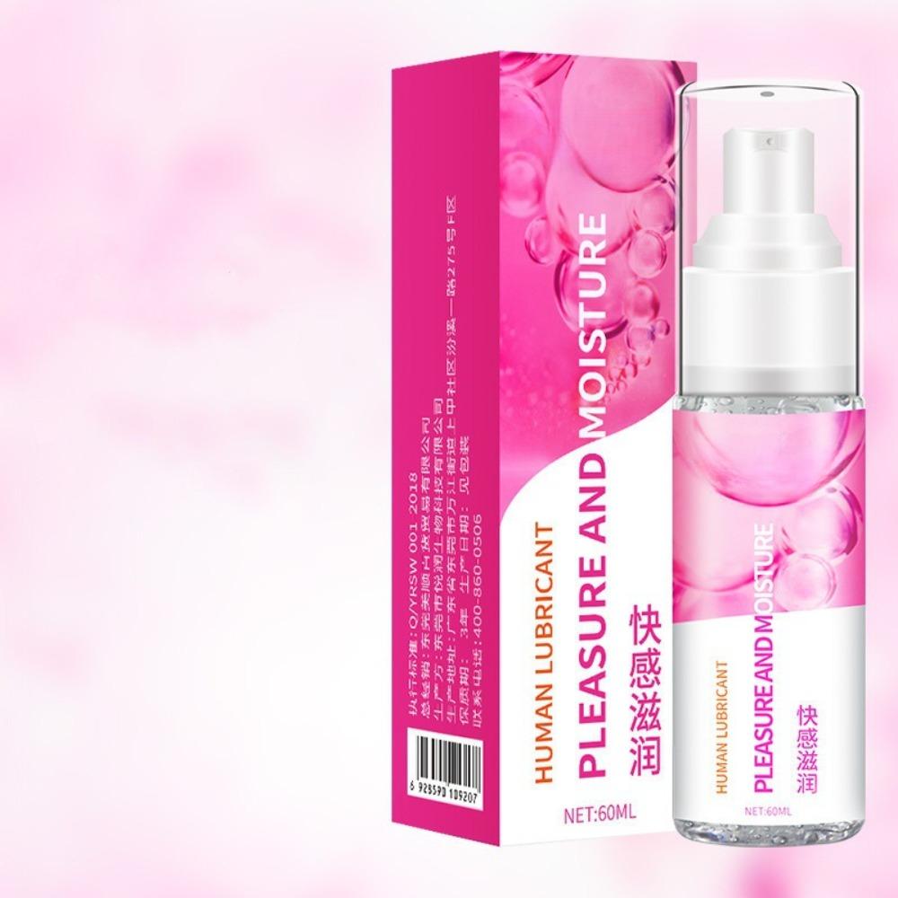 60ML Ice and Heat Feeling Lubricant Gel for Adults, Anal Lubricant Oil for Adult Fun, Enhanced with Cooling and Warming Sensation