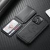 iPhone 17 Pro MagSafe Leather Case with Wireless Charging & Magnetic Card Holder Stand