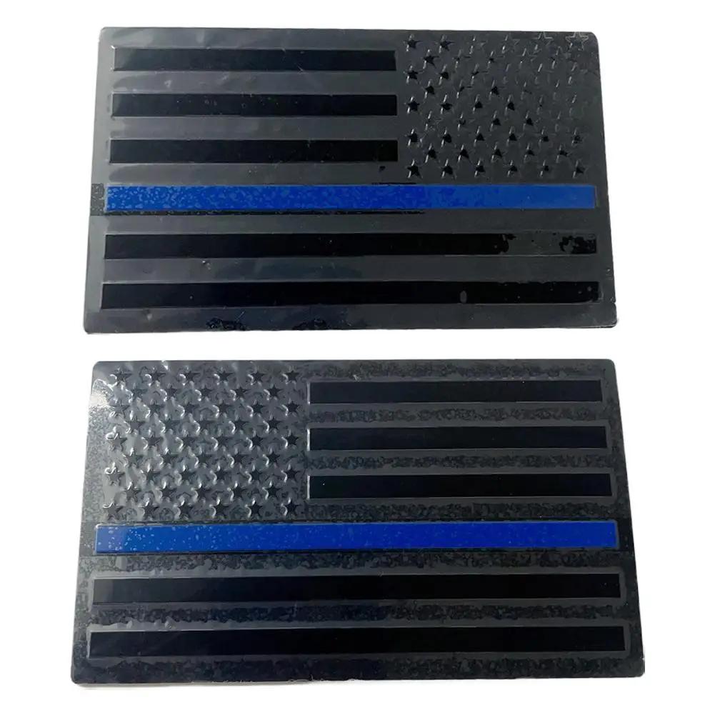 For US American Flag Embroidery Patch Snake Appliqued Car Sticker Strip Embroidered Patches For Car Clothing Caps Backpack V7C4