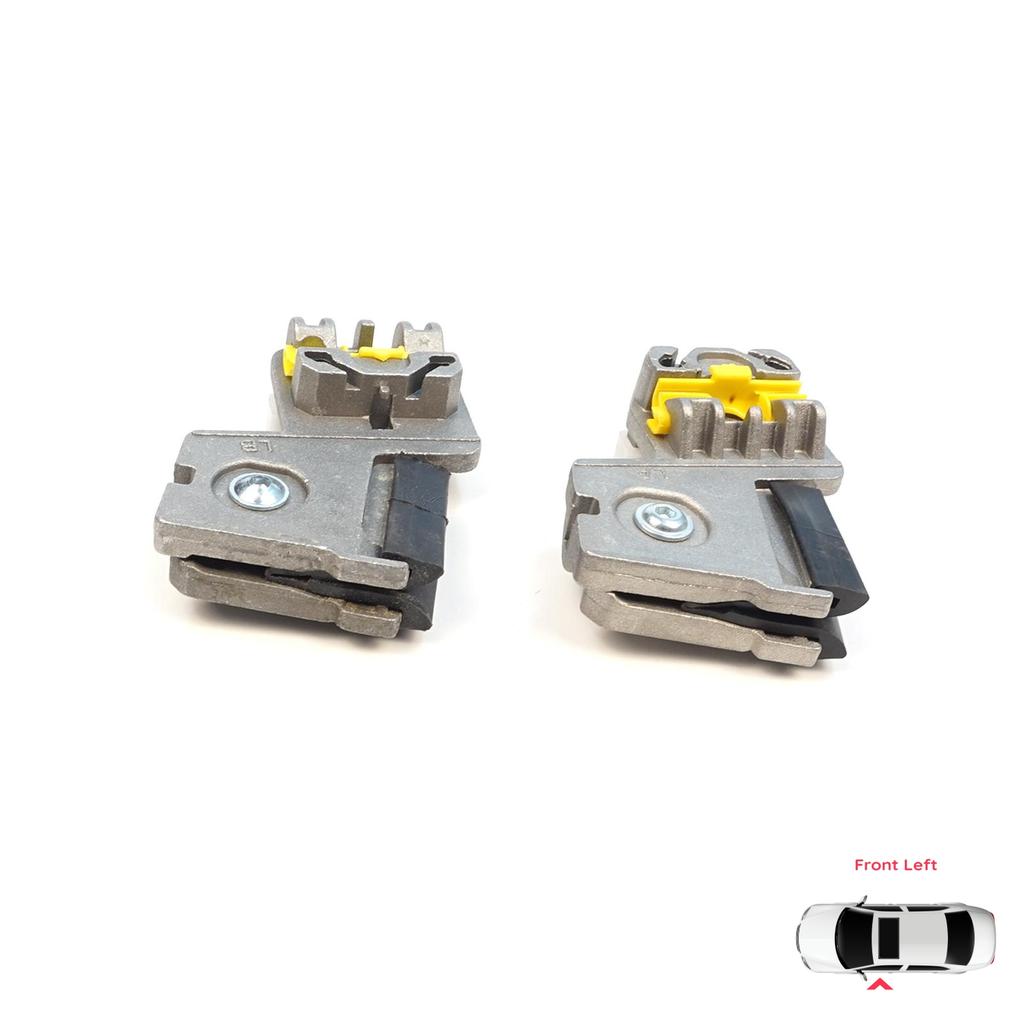 BWR40+BWR41 Window Regulator Repair Clips LA+LB Front Left Door for VW Golf Bora Jetta MK4 A4 1J 1997-2006 Peugeot 607 1999-2010 1J3837461