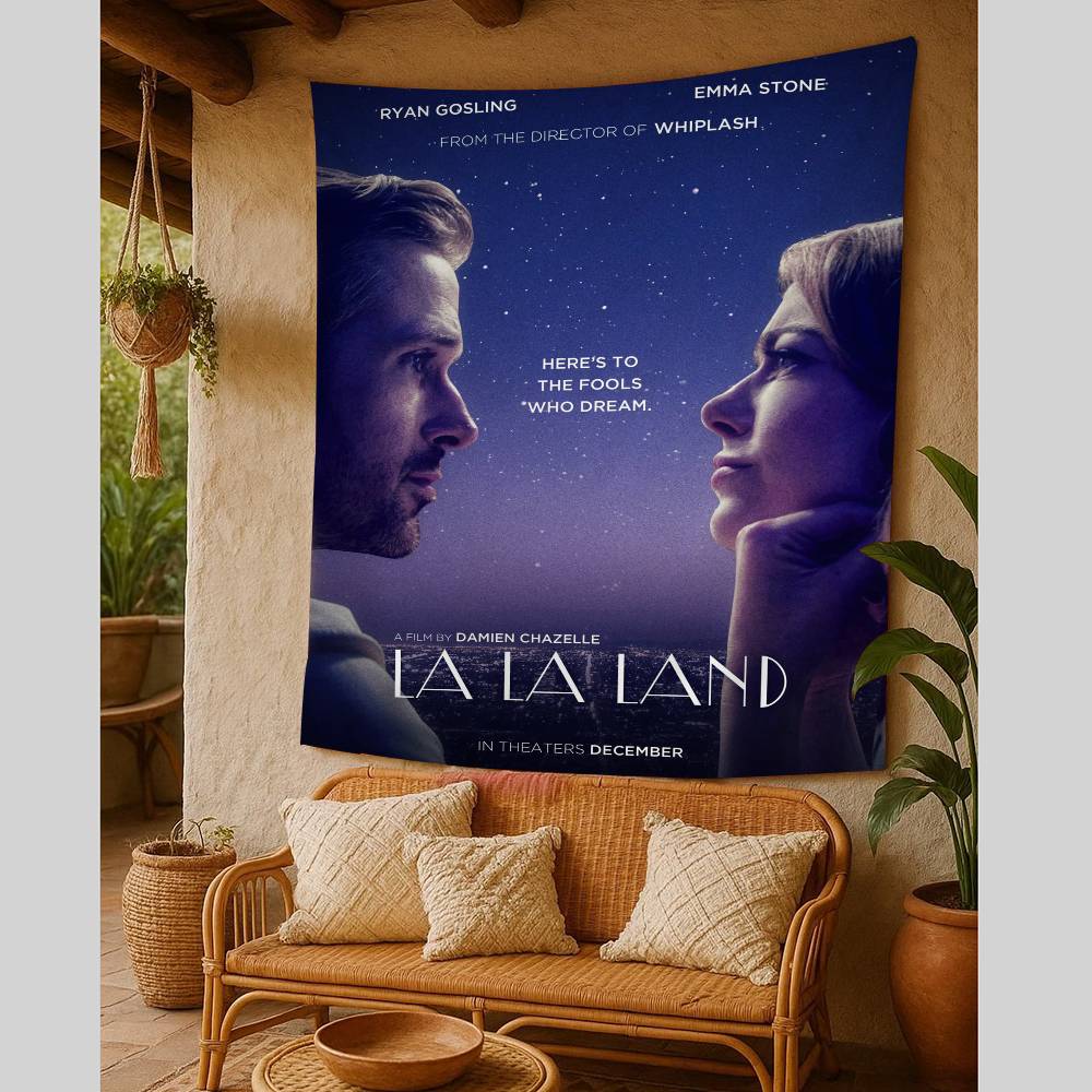 La La Land Anime Tapestry Hanging Tarot Hippie Wall Rugs Dorm Home Decor