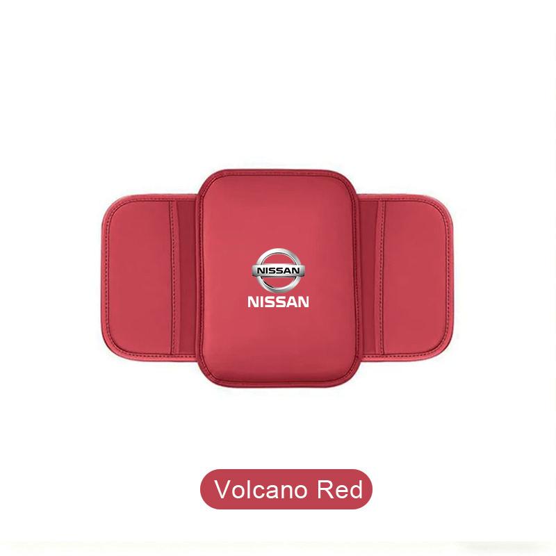 1pcs Car Armrest Pad Center Console Arm Rest Box Cover Protective Ma For Nissan X-Trail T32 T31 Qashqai Tiida Teana Car Styling