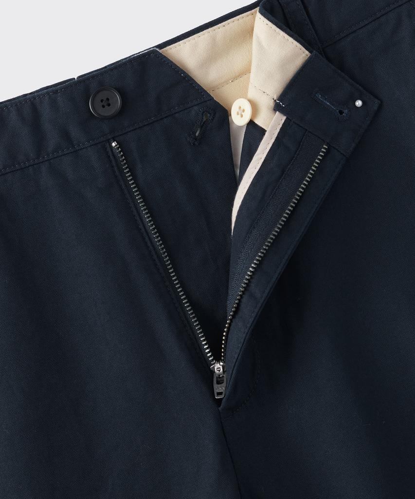 MUSINSA STANDARD [City Workers] Tapered Cotton Pants [Navy]