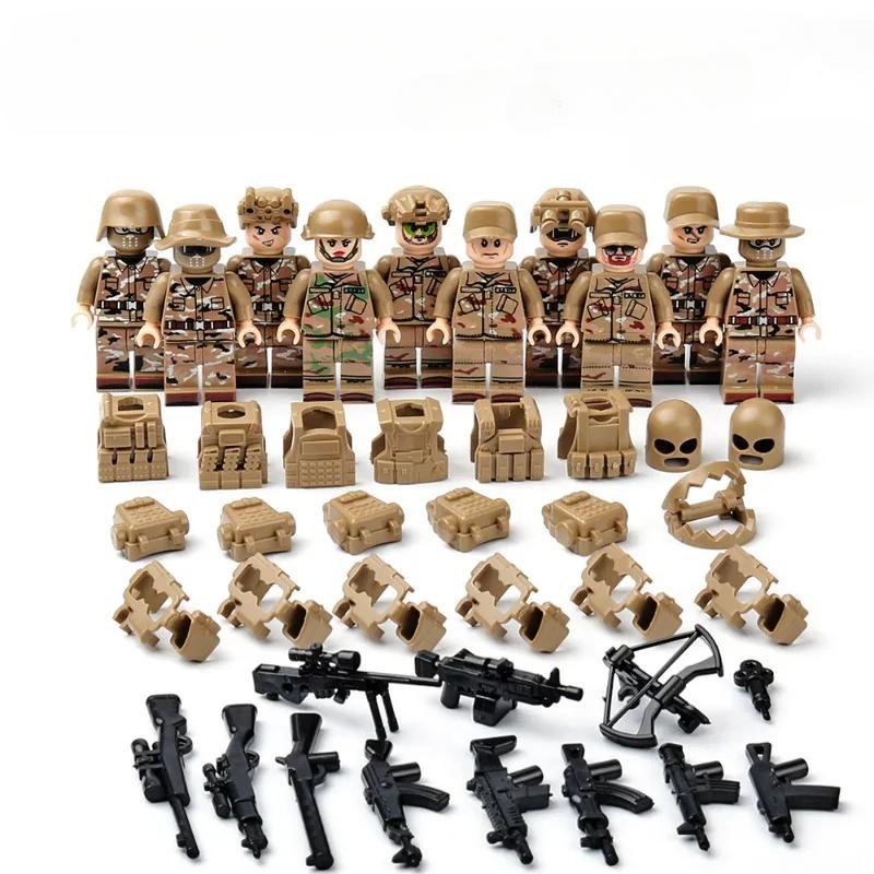 Stavebnice, figurky, humanoidní panenky, hračky, minifigurky, humanoidní panenky, dětské hračky, narozeninové dárky, kreslené postavičky