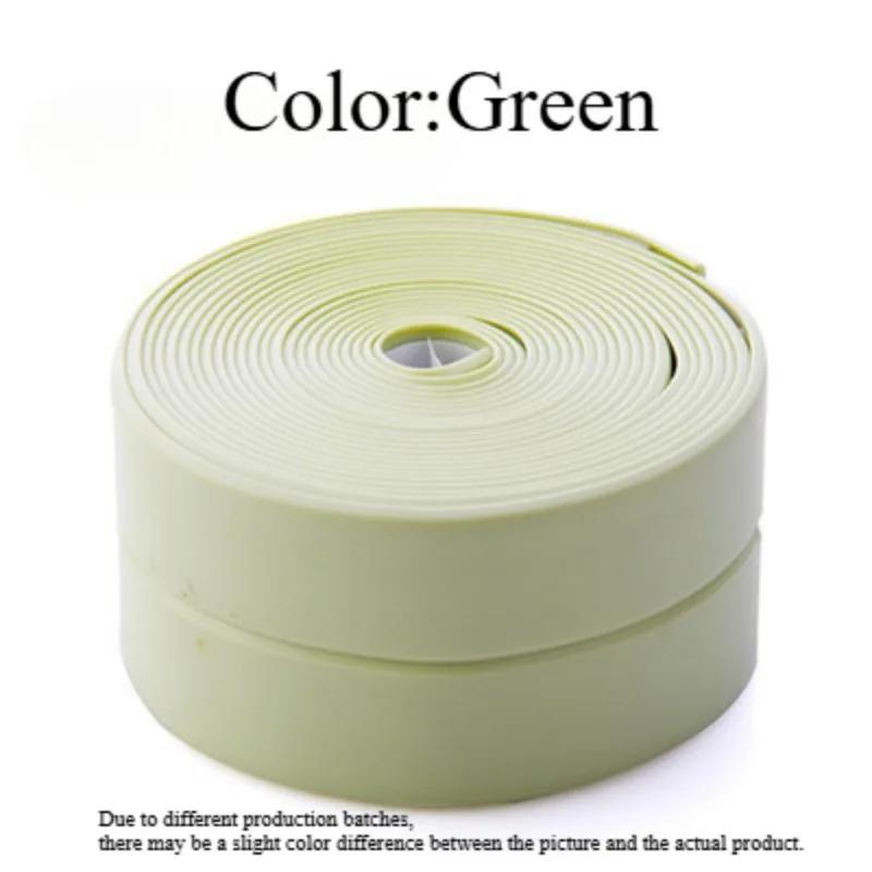 1 Roll of Waterproof White PVC Self-Adhesive Tape - Perfect for Bathroom, Sink & Kitchen - Super Strong Stickiness!