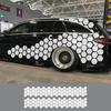 Car Stickers Door Side Vinyl Decor Auto Graphics Honeycomb Stylish Style Universal Decals External Tuning Accessories