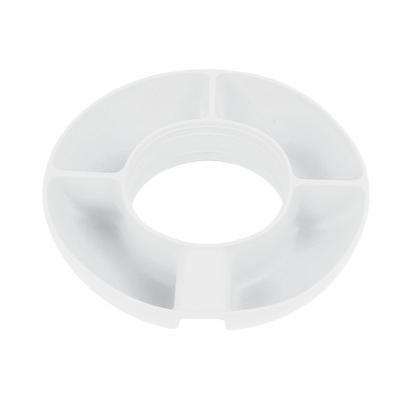 Snack Bowl Silicone Round 4 Compartment Reusable Snack Ring for 40 Oz Cup Watching Movies Playing