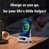 Mini Chair Desktop Phone Stand 15W Phone Lazy Holder for iPhone/Samsung/Xiaomi Phones Tablet