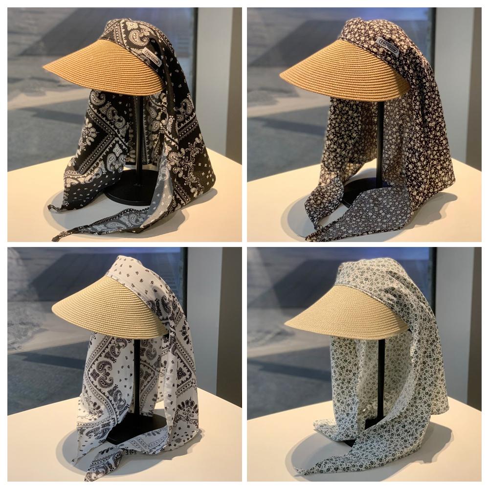 French Retro Sun Hat Sweet Loli Baseball Cap Versatile Headscarf Hat  Outdoor Seaside Vacation