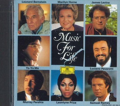 

CD JAMES LEVINE - Music For Life POCG1031 POLYDOR Japan Classical Used