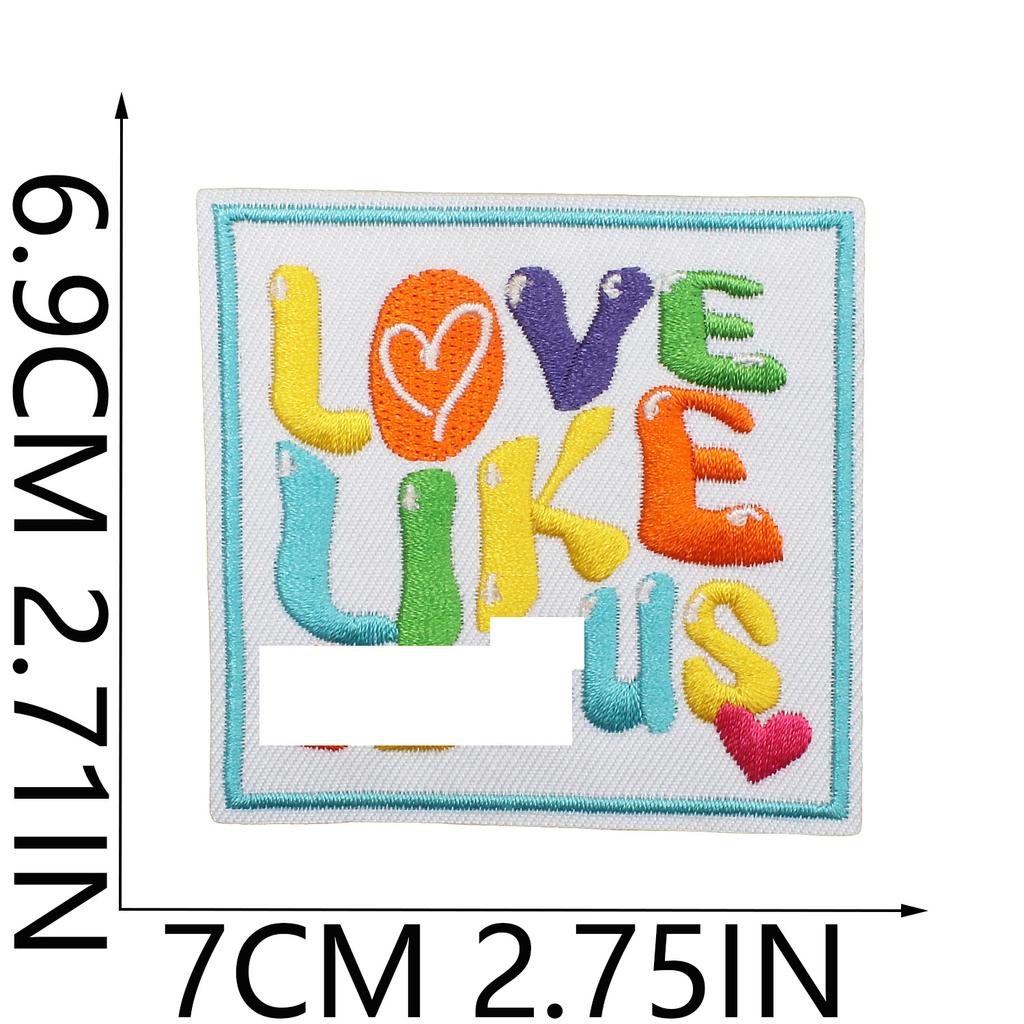 Son Of Jesus Embroidery Cloth Sticker Holiday Costume Decoration Faith Quotes Patch Sticker Flower Letter Embroidery Chapter Ironing