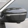 Door Handle / Rearview Mirror Cap Shell Cover Trim For Nissan Navara NP300 / Terra 2017 -  Chrome / Carbon Fiber Accessories