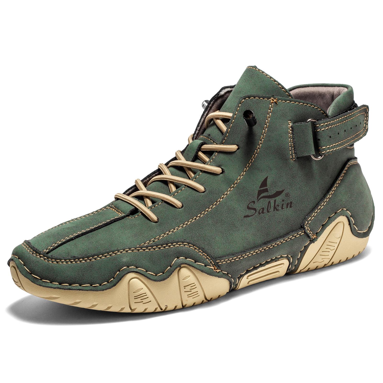 

Foreign trade new 2025 octopus men s shoes popular high-top Martin boots autumn and winter men s casual short boots 48