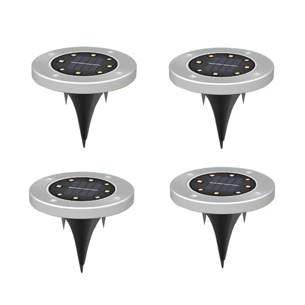 Solar Aisle Lamp Outdoor Lamp Aesthetically Waterproof Built In Silicone Garden High-quality Garden Solar Lamp