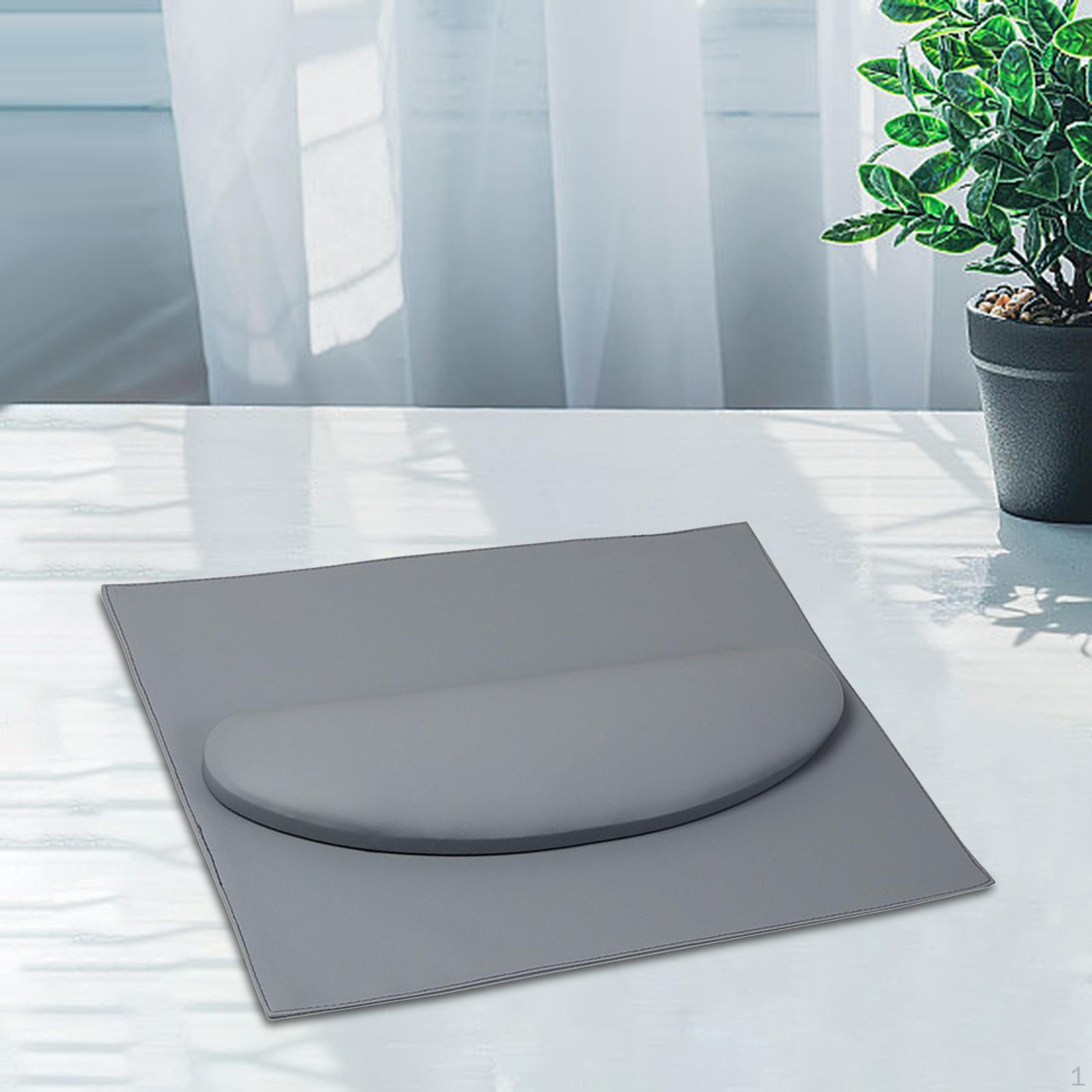 

Подушка и коврик для ногтей, подставка для отдыха, настольные принадлежности, коврик для стола серый