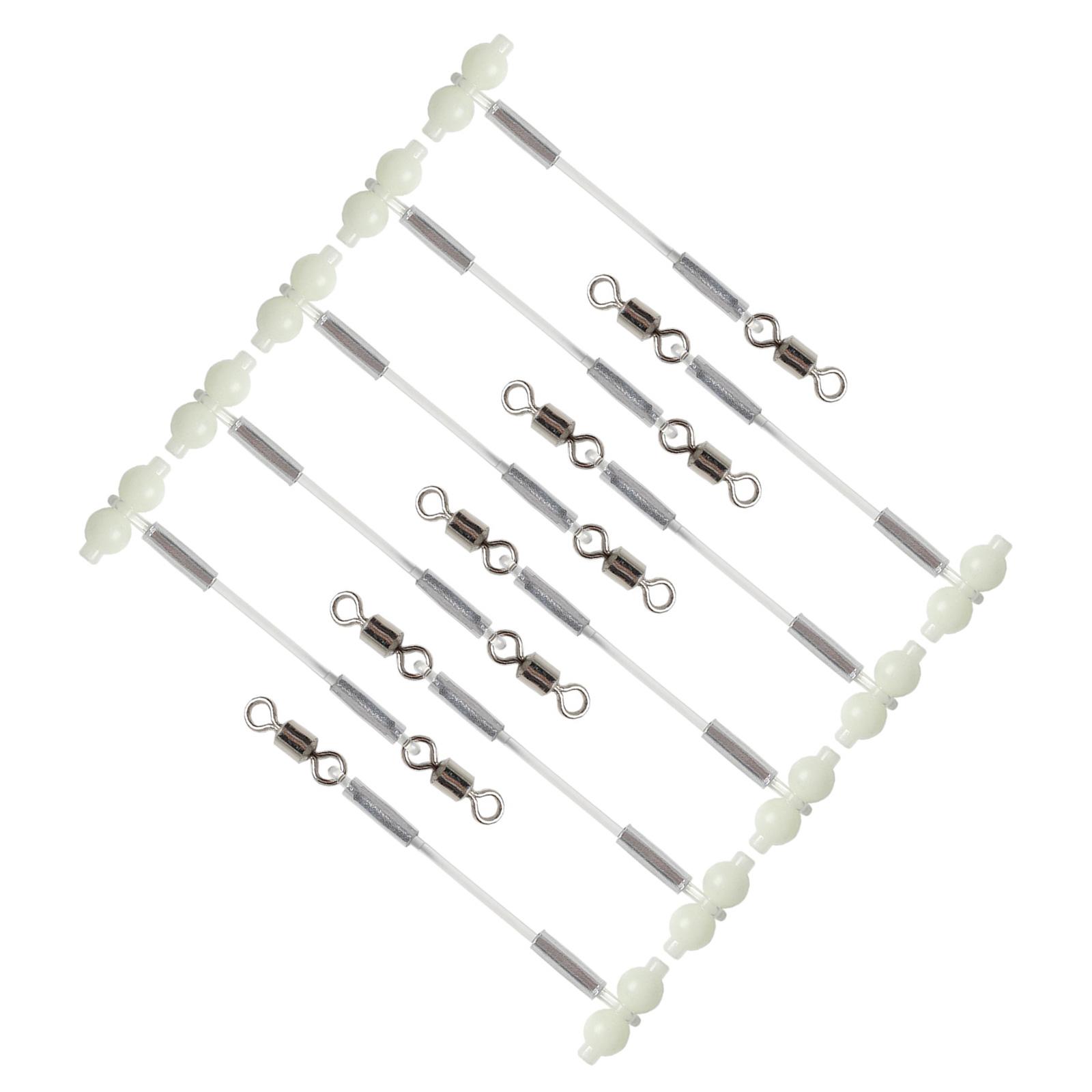 

10pcs Luminous Gourd Balance Bracket Freshwater Saltwater Fishing Tackle Accessories Gourd Swivel Connector Portable S