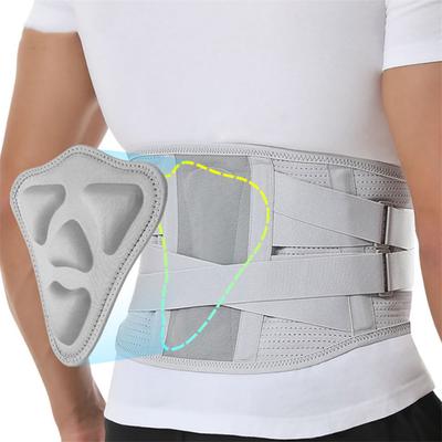 1Pcs Back Brace for Lower Back Pain with Removable Lumbar Pad, Breathable Lumbar Support Belt for Men & Women