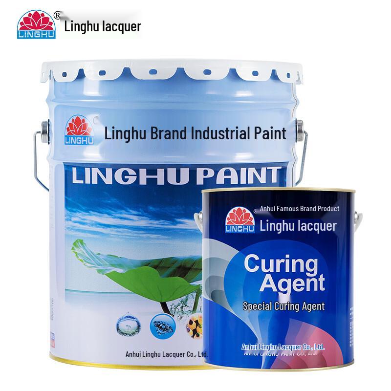 Linghu Polyurethane Outdoor Floor Paint Topcoat