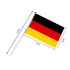 Steag Mic Portabil Germania Steaguri Naționale Germane pe Băț, Steaguri Mini de Mână pentru Cupa Mondială Evenimente Sportive Decorare Petrecere