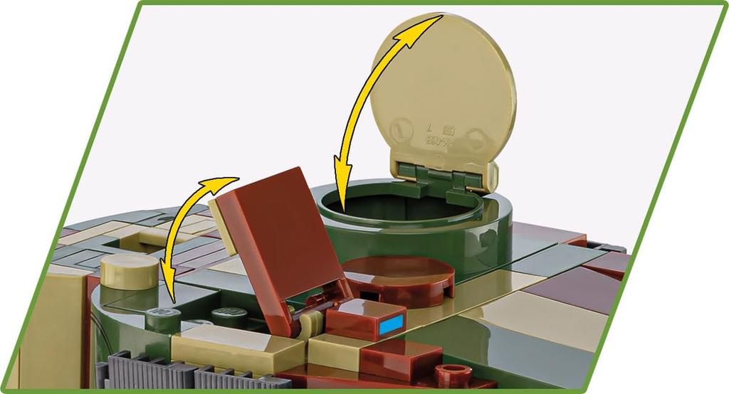 COBI Historical Collection WWII Panzerkampfwagen VI Tiger I Ausf E Executive Edition