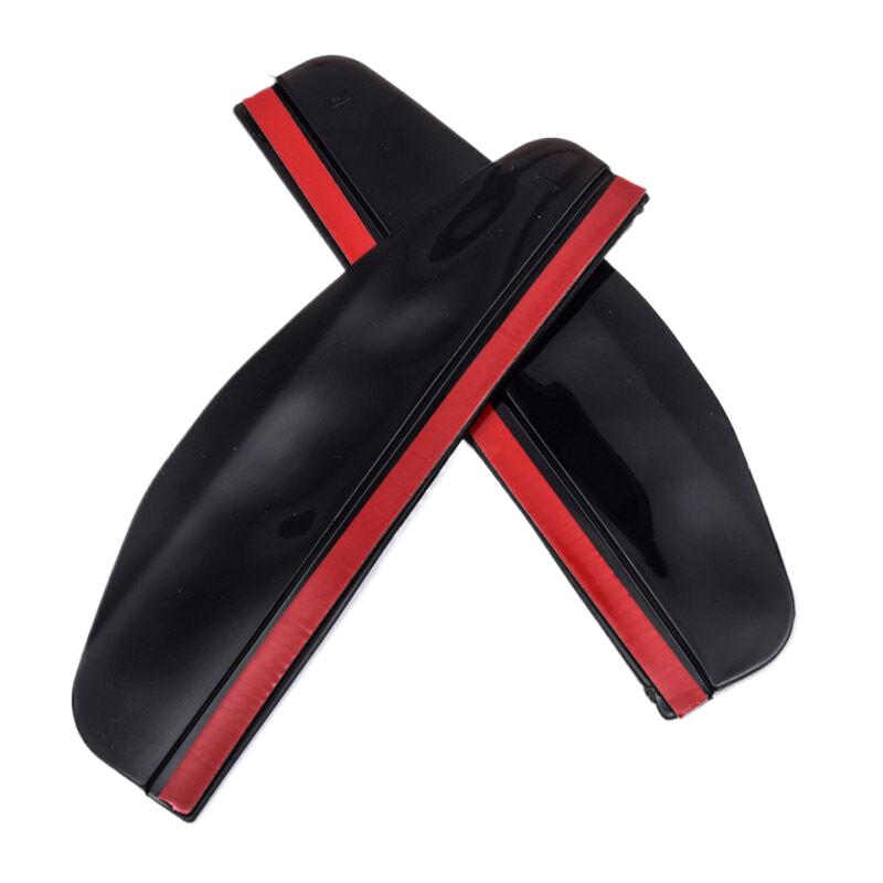 

2 шт. Автомобильное зеркало заднего вида, козырек от дождя, козырек от бровей из углеродного волокна, боковой козырек от снега и дождя, автомобильное зеркало, аксессуары