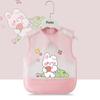 Waterproof Unisex Baby Bib: Anti-Stain Sleeveless Smock for Kids, Reversible Protective Wear.