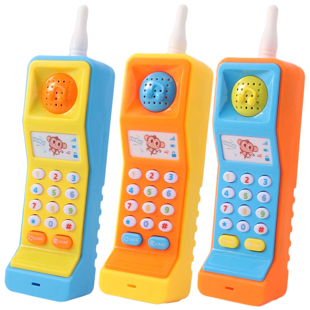 Simulation Mobile Phone Toy Musical Kids Learning Cellphone Baby Phone Toys Children's Toy