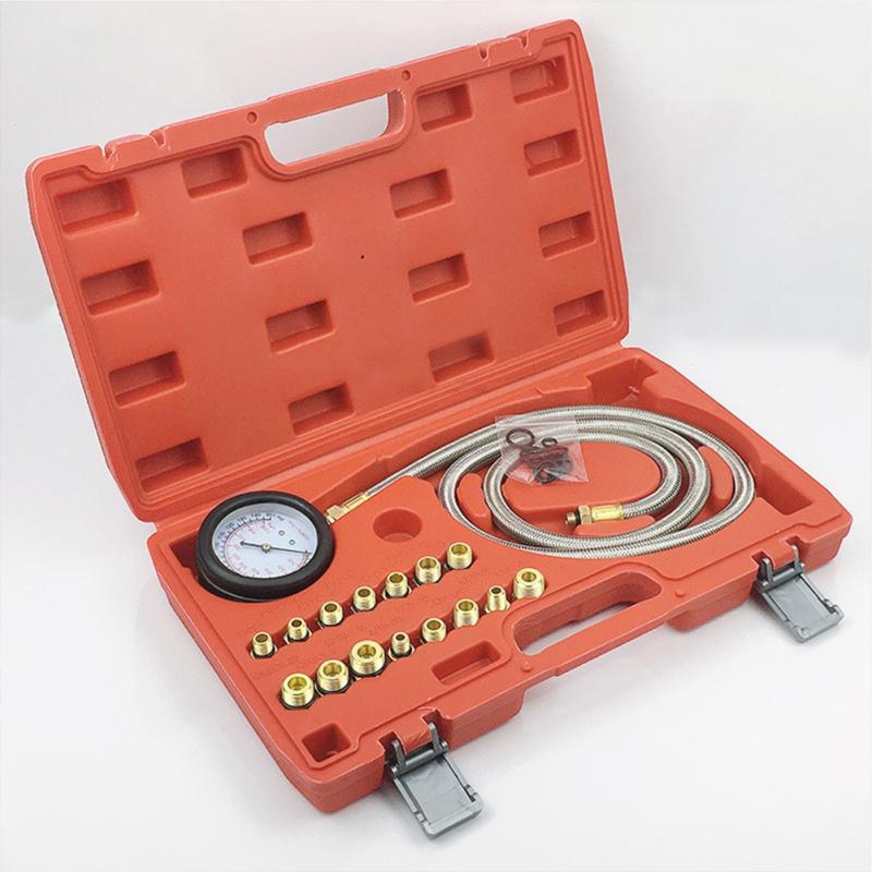 Car Engine Oil  Pressure  Gauge Test Kit Anti-rust Anti-corrosion Explosion-proof Low Oil Warning