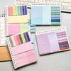Set de Post-its Kawaii Extensible Amovible Bloc-notes Étudiant Indispensable Fournitures de Planificateur d'Études Accessoires de Bullet Journal