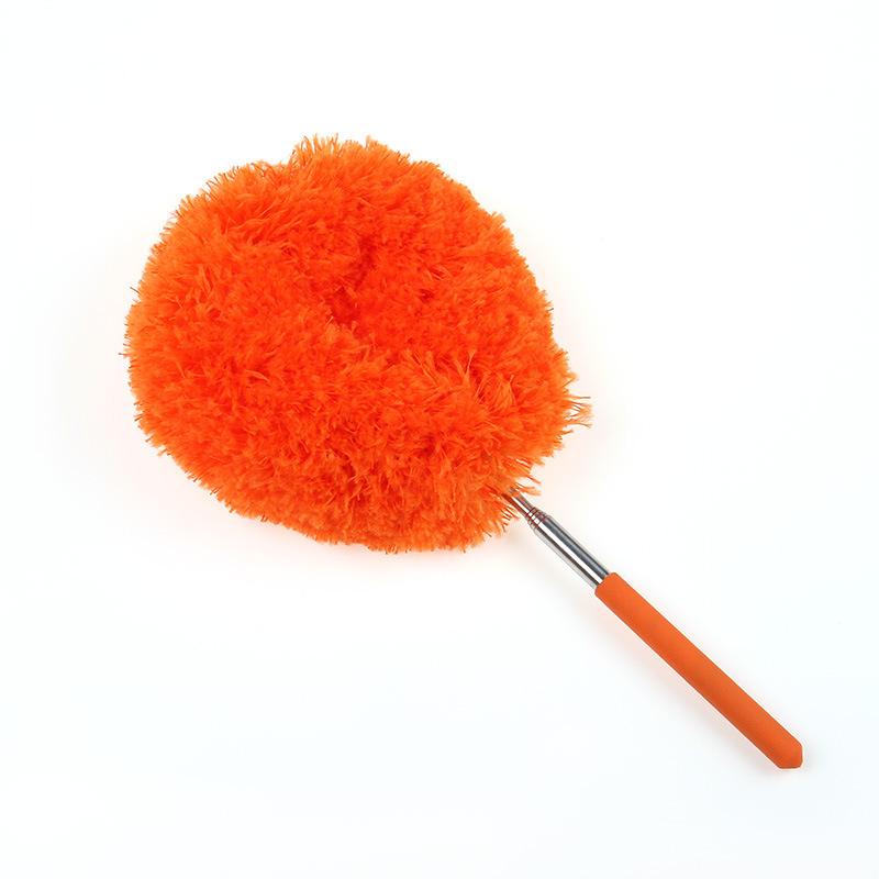 Telescopic Ceiling Fan Blade Dusting Brush - Creative Household Cleaning Tool with Fiber Bristles