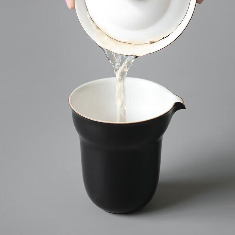 Edenus Ceramic Tea Set with San-cai Gaiwan