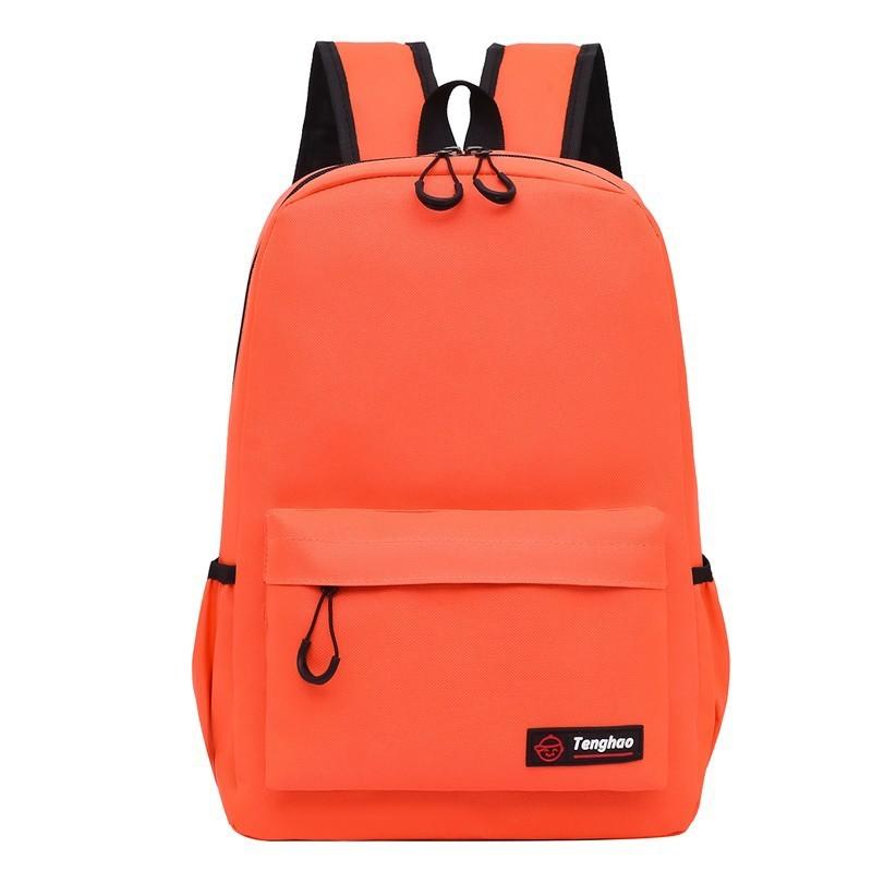 Stylish Oxford Fabric Large Capacity School Backpack For Boys And Girls With Logo Print And Durable Features