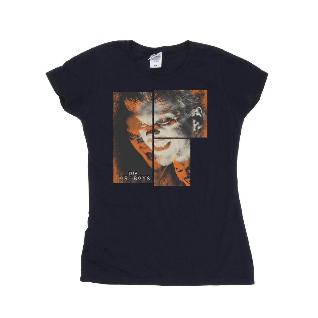 The Lost Boys Womens/Ladies David Squares Cotton T-Shirt