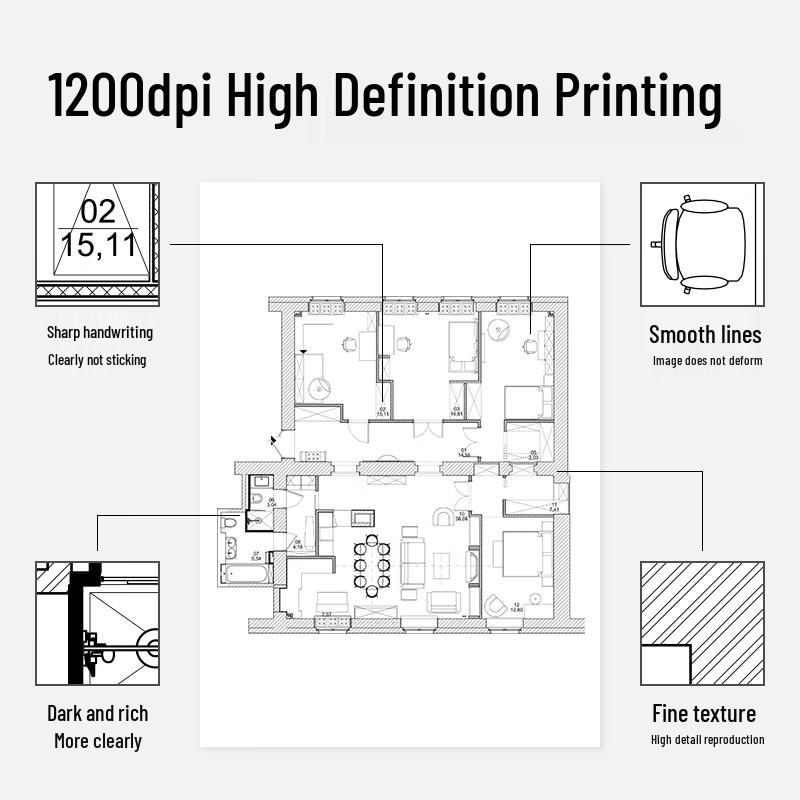 Deli M1118W Black & White Multifunction Laser Printer CN Plug (adapter Included)