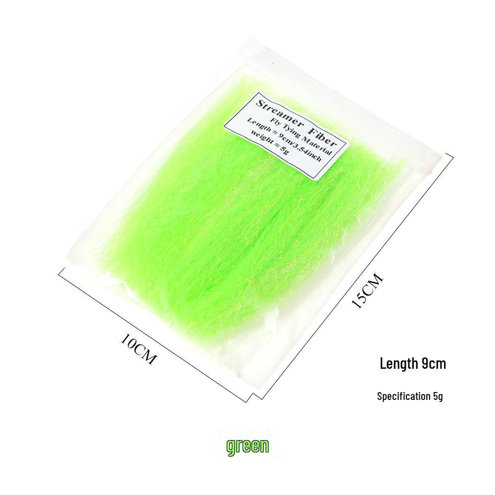 Combed Ice Silk Fiber Fly Fishing Jig Head & Nymph Tying Material