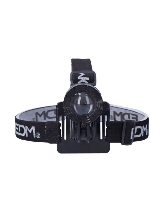 Torche De Vélo - EDM - Avant LED 180Lm - IP54 - 4 Piles Incluses - Support Guidon