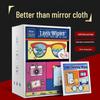 Anti-Fogging Glasses Cleaning Wipes - Disposable Wet Cloths for Lenses & Helmets