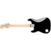 Squier by Fender Electric Guitar Mini Strat®, Laurel Fingerboard, Black, with Soft Case