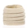 Thicken Wide Turban Headwraps Headwear Ponytail Beanie Hat Ear Warmer Hair Band Knitting Headband