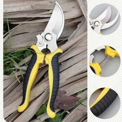 Tesouras de jardinagem Tesouras multifuncionais para galhos de árvores Tesoura de poda de jardim Tesouras de poda manuais antiderrapantes