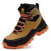 Waterproof Safety Boots Men Steel Toe Work Boots Anti-smash Stab-resistant Indestructible Protective Shoes Comfortable Mens Boot