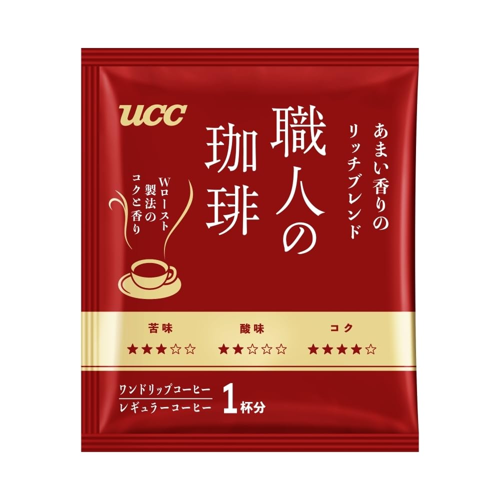 UCC Artisan Coffee One Drip Coffee Sweet Scented Rich Blend 100P