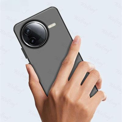 Anti-Drop Candy Color Case For Xiaomi Poco F7 Pro Matte Transparent Back Case Poco F7 Pro F7 Ultra Cover For Poco F7 Pro Case