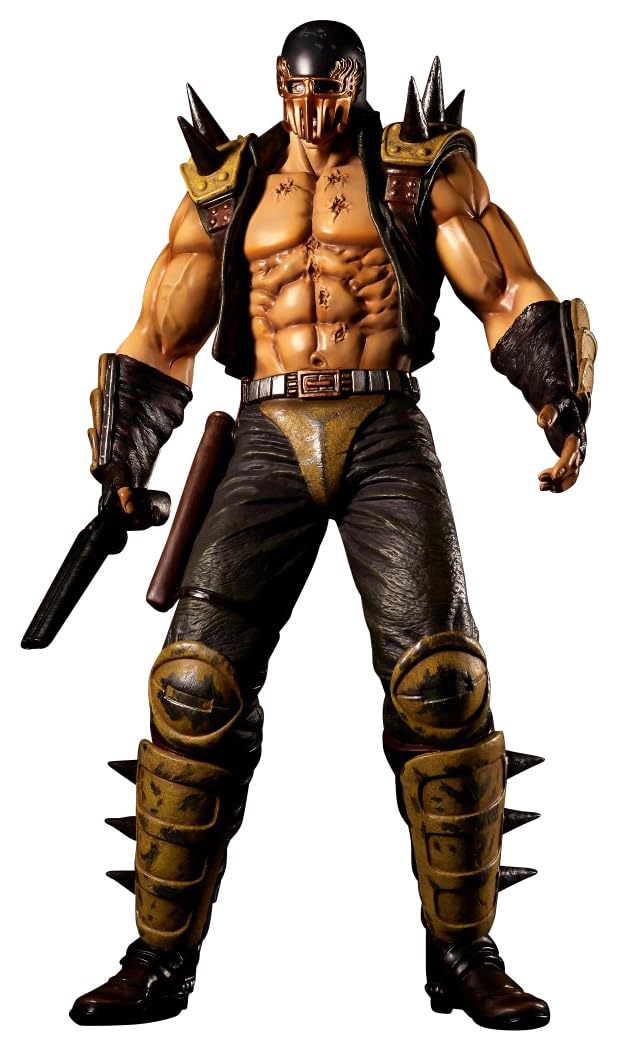 

Kaiyodo Mega Soft Vinyl Fist of the North Star Jagi, approximately 500mm tall, non-scale PVC painted, finished figure