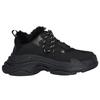 Triple S Fake Fur Black 668563W3CQ51000