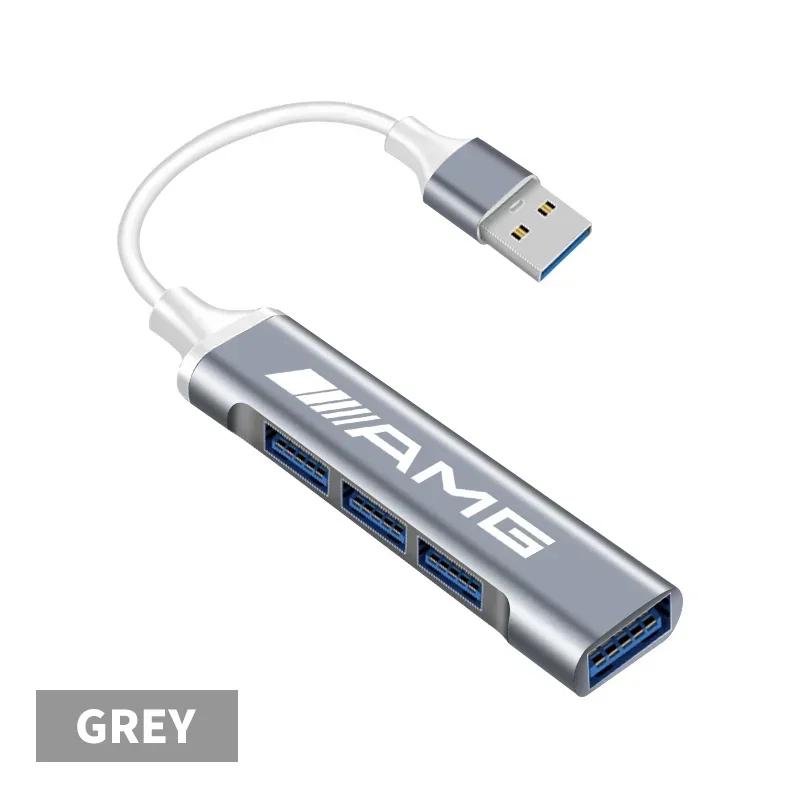 CEK1 Car USB Charger Power Cable Type-C USB 3.0 Adapter Hub For Mercedes Benz C180 C200 C260 C300 W108 W124 W126 W140 W168 W169