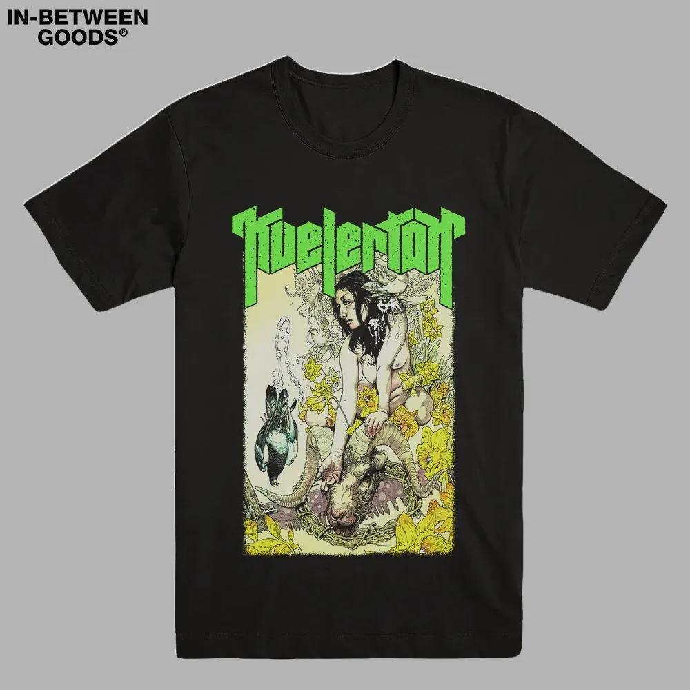 Unisex Short Sleeve Crew Neck Cotton T Shirt Kvelertak S