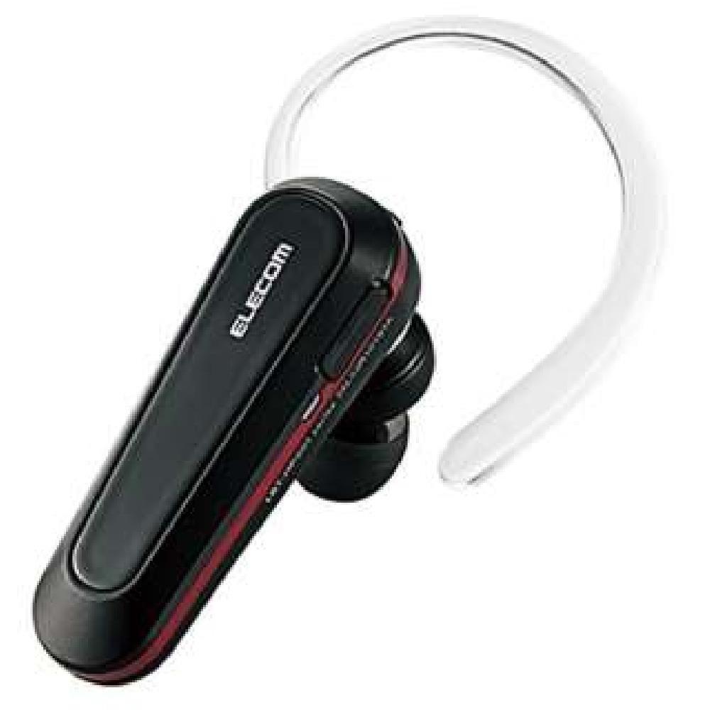 

ELECOM Bluetooth Headset with Detachable Earphones for Stereo Black Music, (LBT-HPS03BK) чёрный