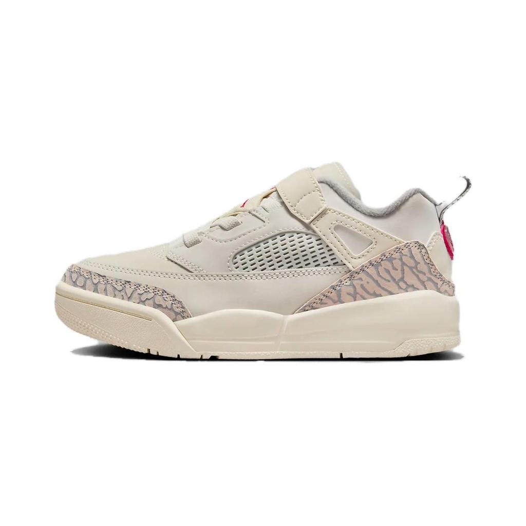 Air Jordan Spizike Low PS Coconut Milk Kids Sneakers Cream Sail University-Red FQ3951-100